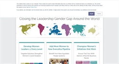 Desktop Screenshot of leadingwomen.biz