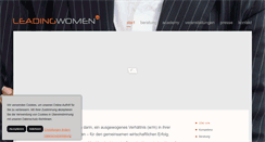 Desktop Screenshot of leadingwomen.de